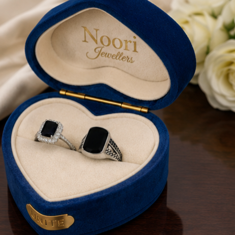 Italian Chandi Couple Rings – Premium Matching Ring Set for Couples