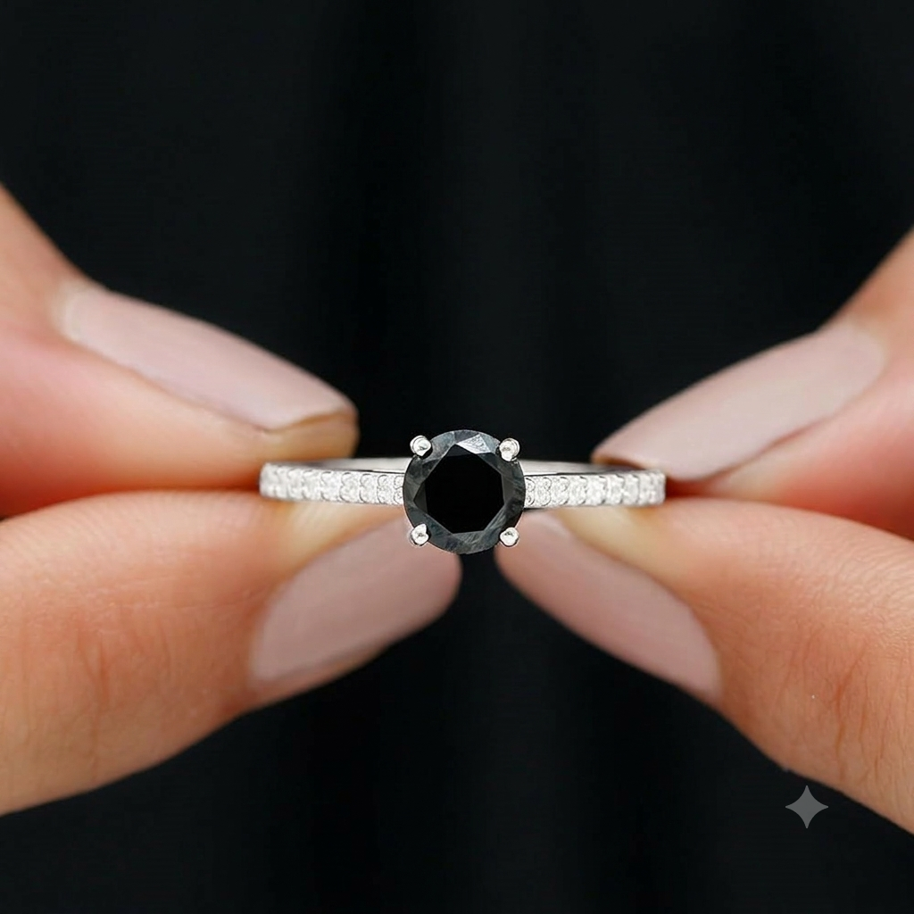 Signature Black Women's Ring